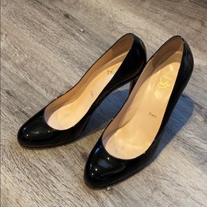 Christian Louboutin Simple Patent Pumps